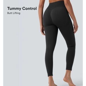 Halara Black Tummy Control Leggings
